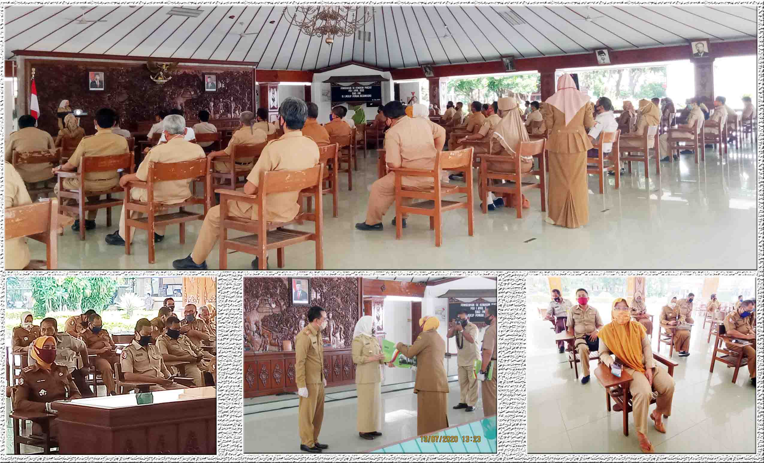 443 ASN Pemkab Bojonegoro Terima SK Kenaikan Pangkat