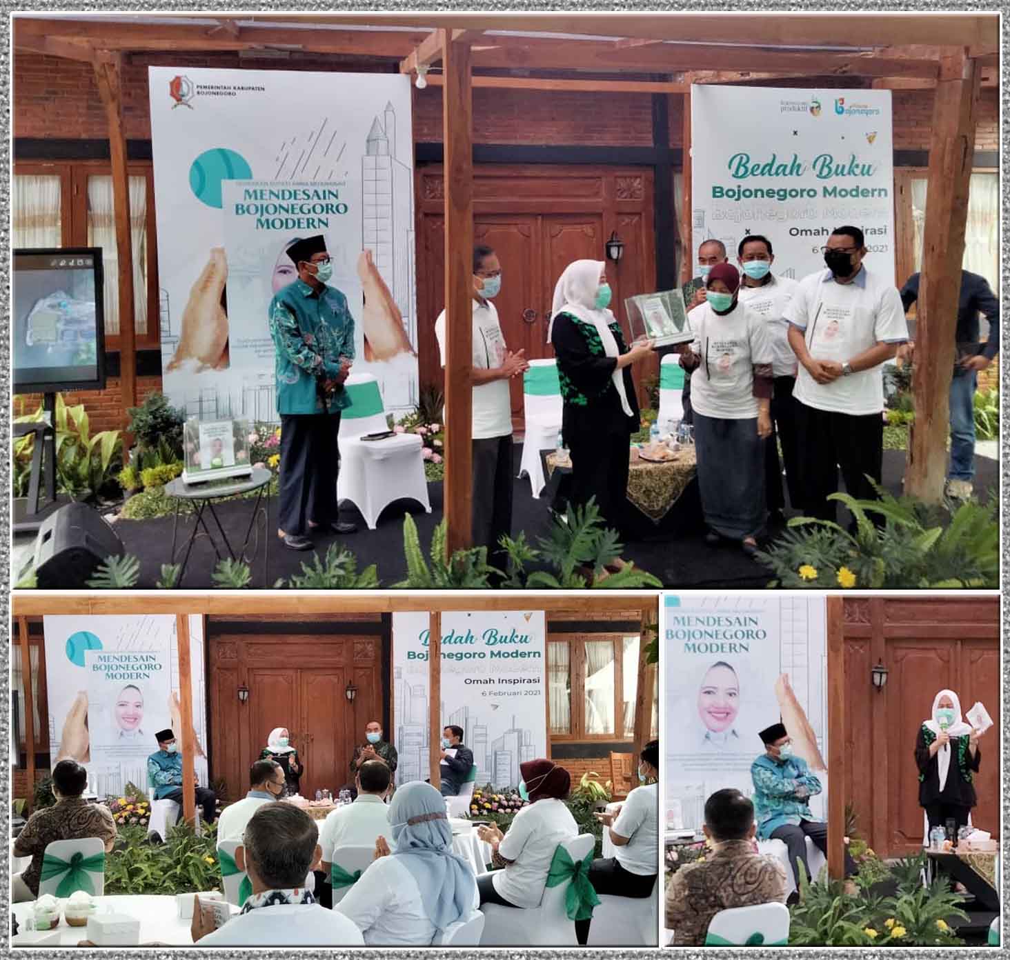 Buku Gebrakan Bupati Anna Mu’awanah Mendesain Bojonegoro Modern, Bukti Nyata Kerja Produktif