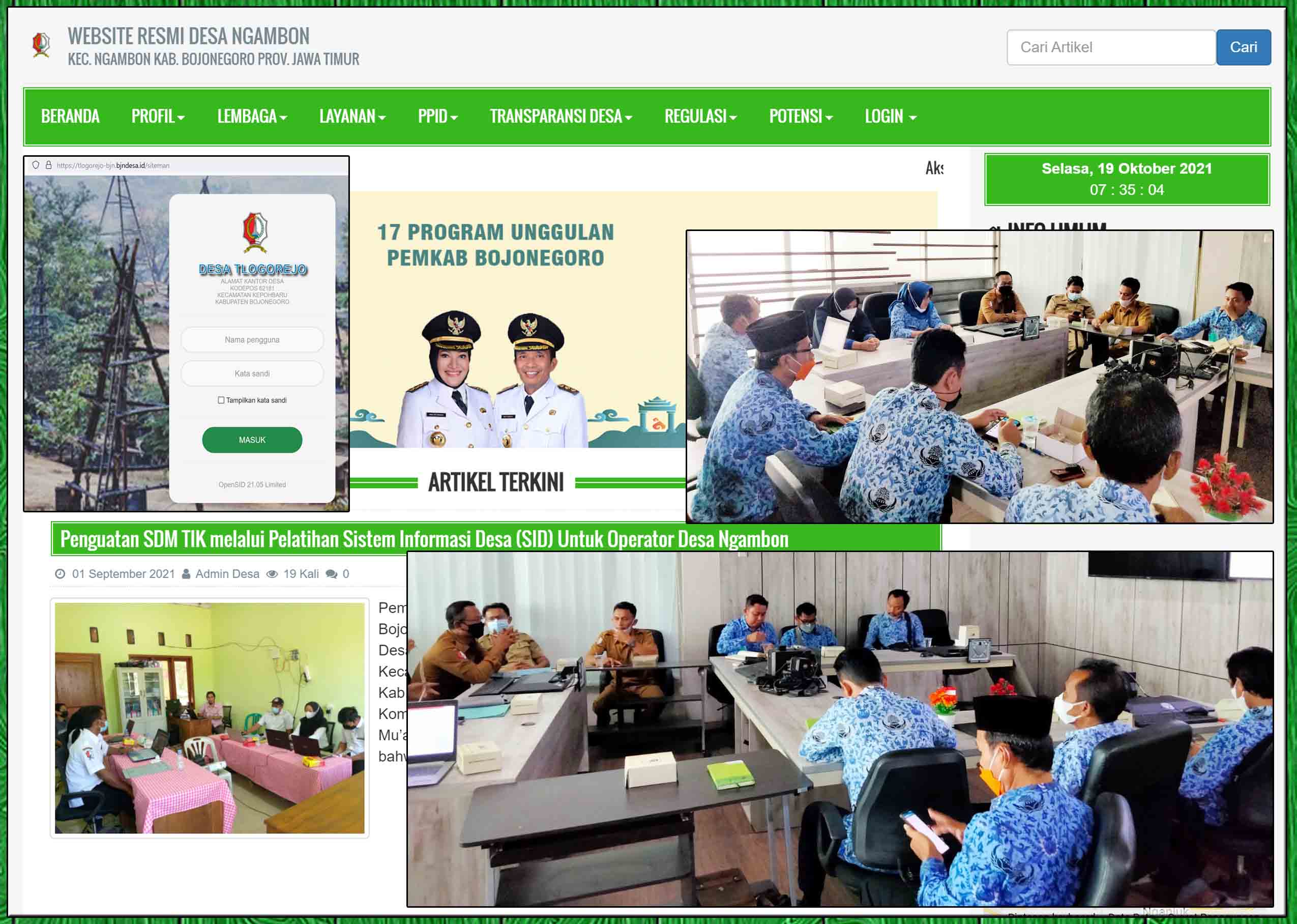 Pemkab Bojonegoro Kawal Persiapan Tlogorejo dan Ngambon yang Masuk 10 Besar Apresiasi KIP Desa Award