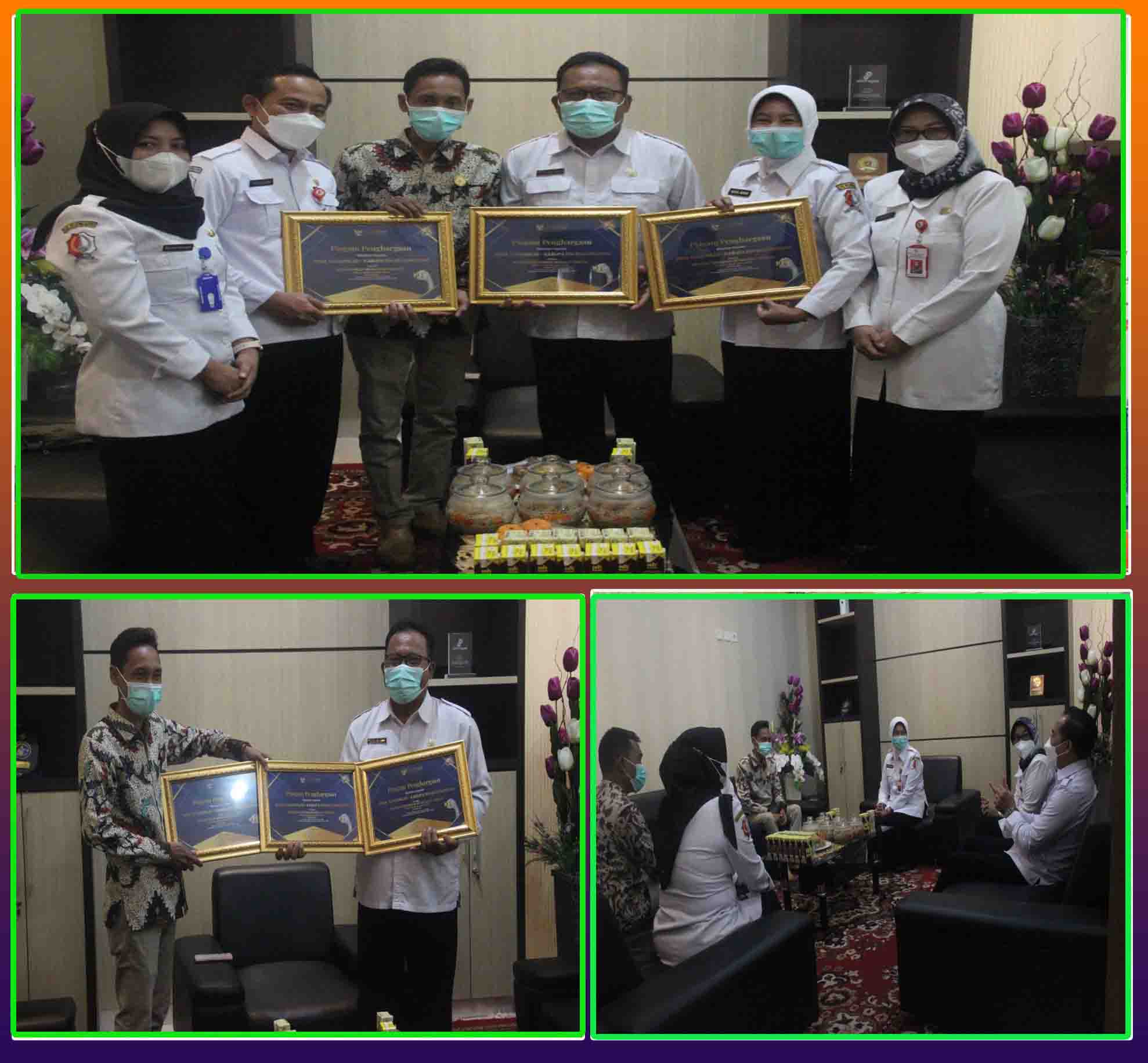 Bojonegoro Raih Penghrgaan Keterbukaan Publik di Ajang KI Award 2021